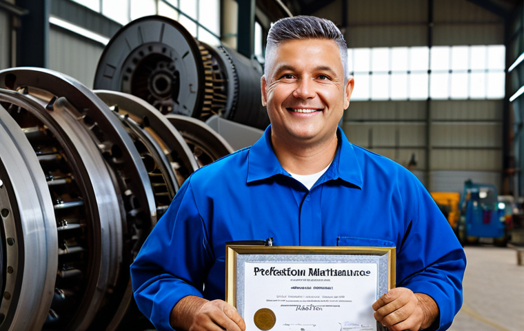 설비 유지보수 직무에서 성장하는 방법 - Maintenance Team Collaboration**

A group of maintenance professionals, fully clothed in professiona...